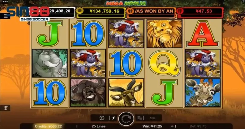 Thông tin quay cuộn Slot chi tiết tại Sin88
