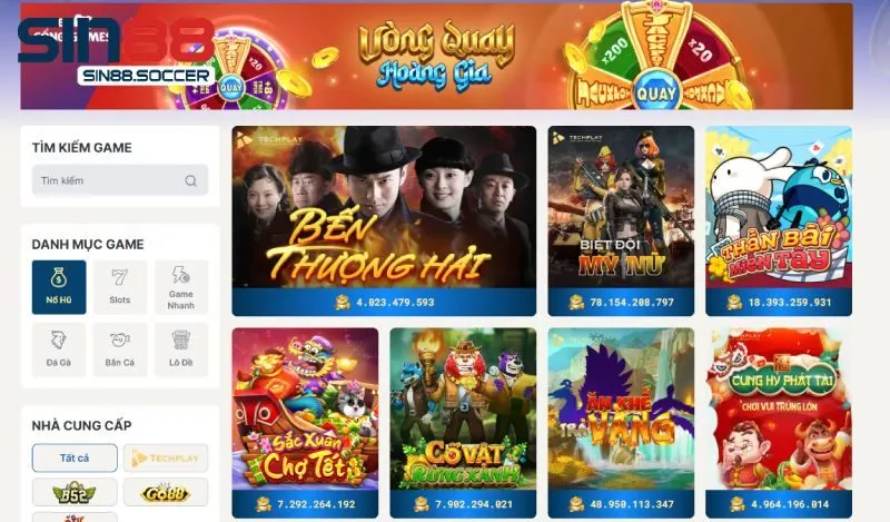 Đôi nét về Nổ hũ Sin88