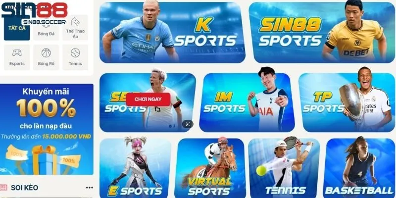 Tìm hiểu về thể thao Sin88